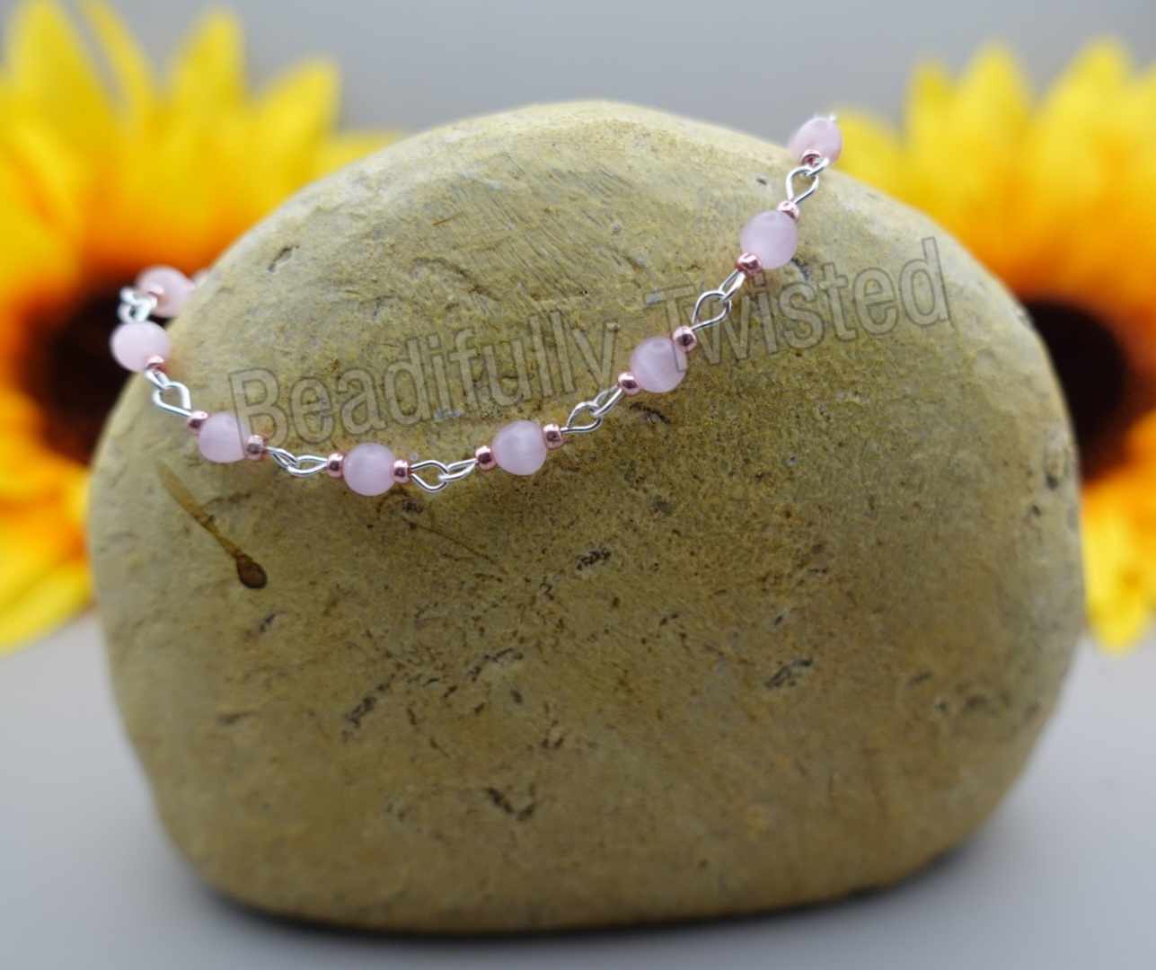 Handmade-Gemstones-Dainty Wire Bracelets