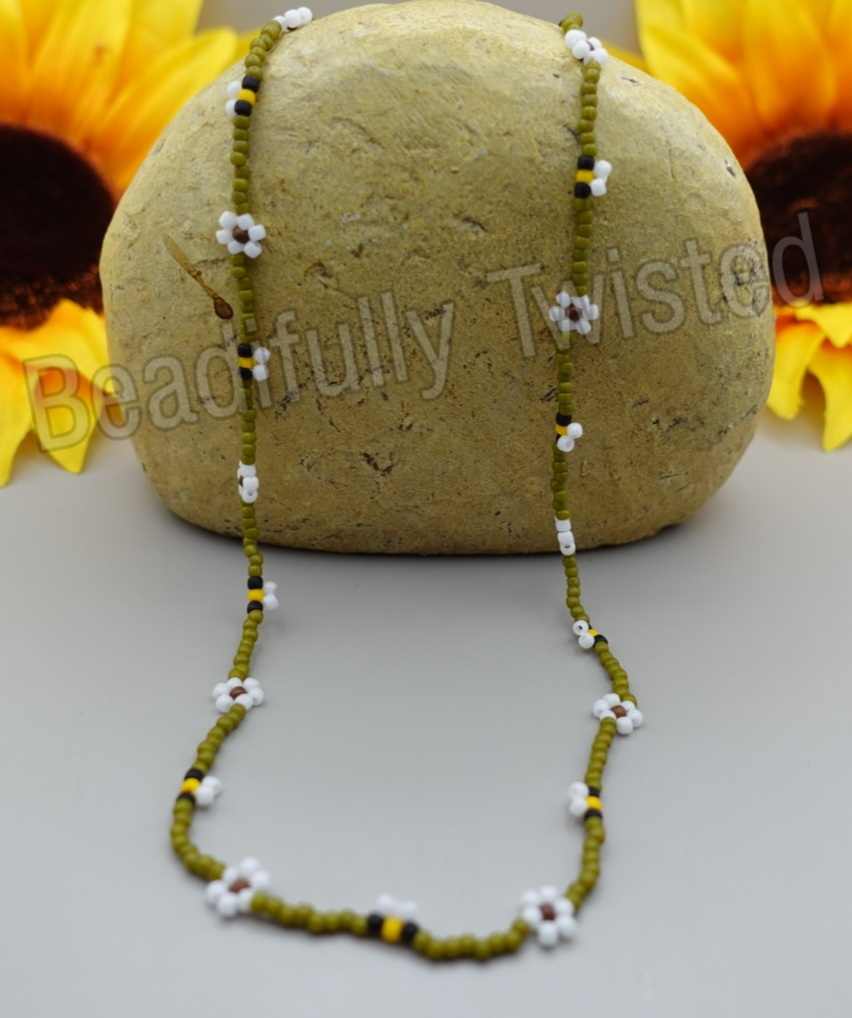 Handmade~Dainty Chokers~Seed Beads
