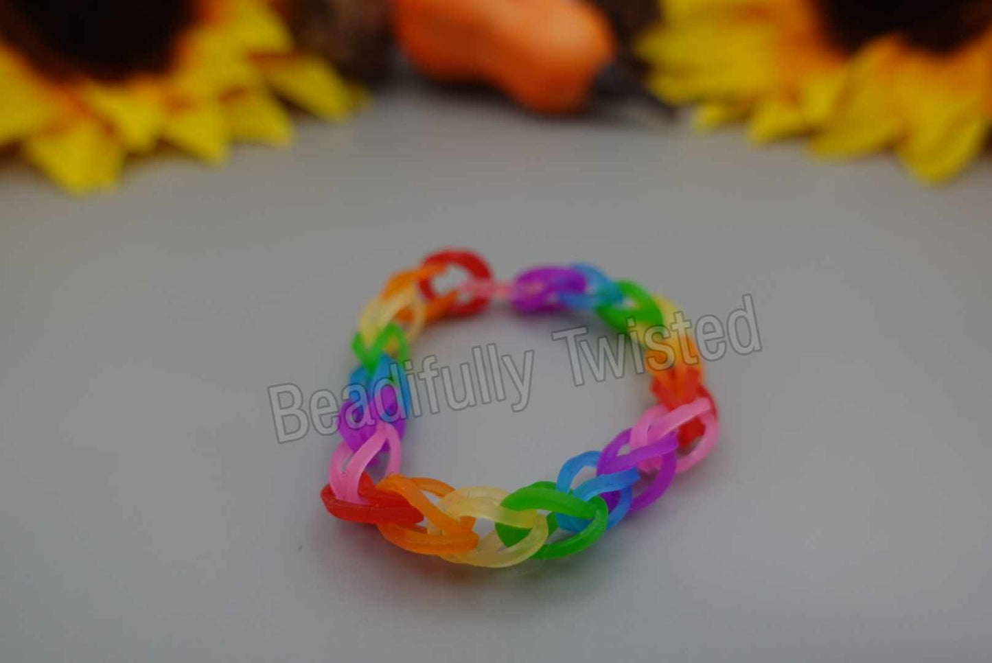 Handmade~Rubber Band Bracelet~Adjustable~Kids