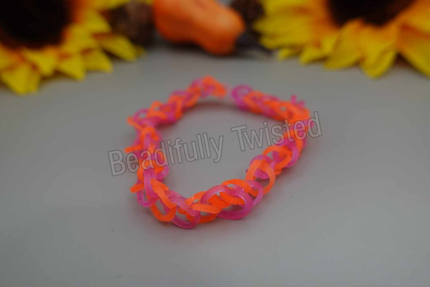 Handmade~Rubber Band Bracelet~Adjustable~Kids