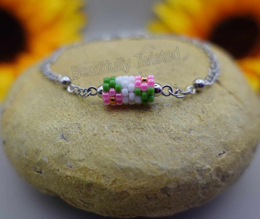 Handmade~Bracelets~Flowers~Valentines day